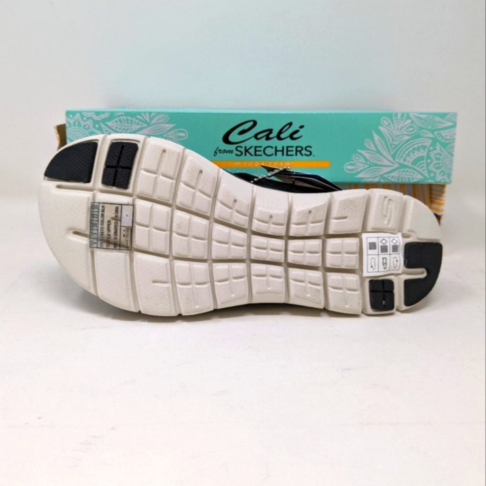 Skechers Vegan Flex Appeal 2.5 Right Sheer Black Slide 119270 Size 8 - Picture 5 of 6